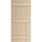 Ekena Millwork Rustic Four Board Joined Board-n-Batten Sandblasted Faux Wood Shutters, 22W x 84H, PR SHUBJS22X84SDPR - alternate 9